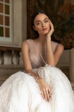 Luxury Wedding Dress - Featheriness - LPLD-3200.00.17