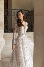 Luxury Wedding Dress - Spangle - LPLD-3201.00.17