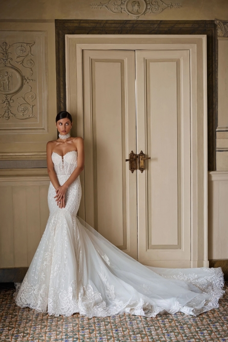 Luxury Wedding Dress - Ossol - LPLD-3316.00.17