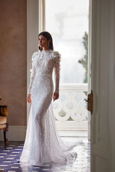 Luxury Wedding Dress - Sartessa - LPLD-3337.42.17