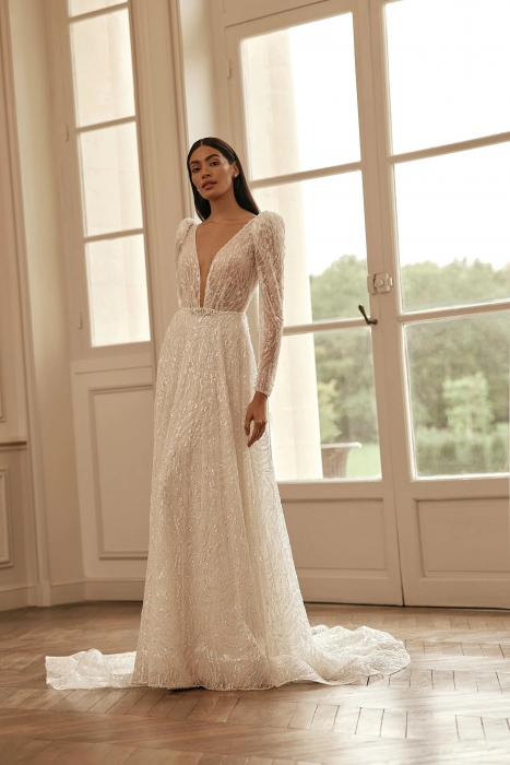 Luxury Wedding Dress - Miliss - LIDA-01318.00.17