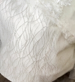 A-Line Beaded and Sequined Floral Lace Appliqued Tulle Wedding Dress with Layer of Glittery Tulle - MO-A6004